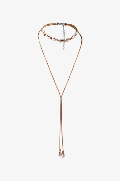 Ocean Breeze - Collar de conchas en capas